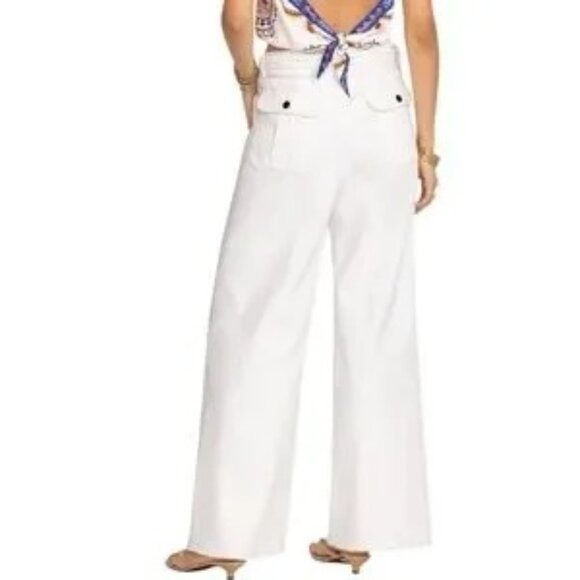 Johnny Was‎ The Braided WWide Leg High Rise Stretch Jeans SZ 25 NWT - Picture 3 of 16